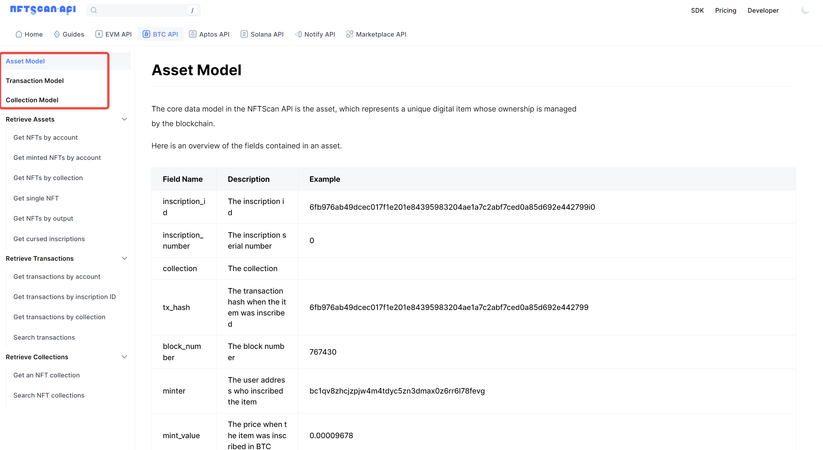 如何使用 NFTScan BTC API 快速創建 NFT 應用程序？