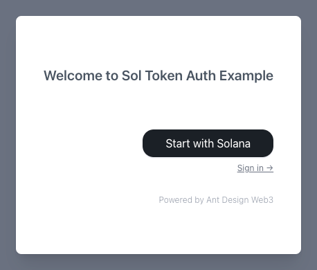 Web3 新手系列：探索使用 Solana Token 登录