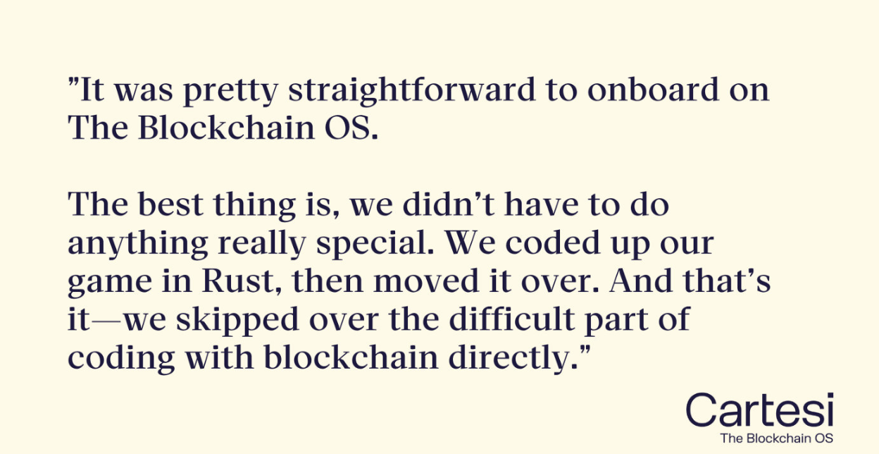 開創性的區塊鏈操作系統項目——益智RPG遊戲