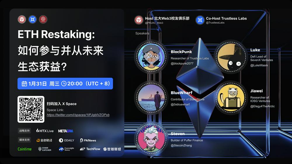 ETH Restaking:如何参与并从未来生态获益