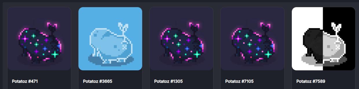 什麼是 Potatoz NFT 系列?