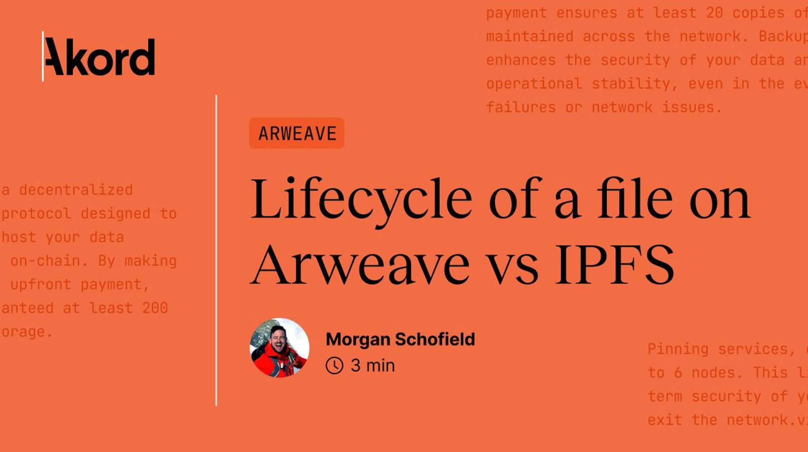 Arweave 与 IPFS 的文件生命周期对比