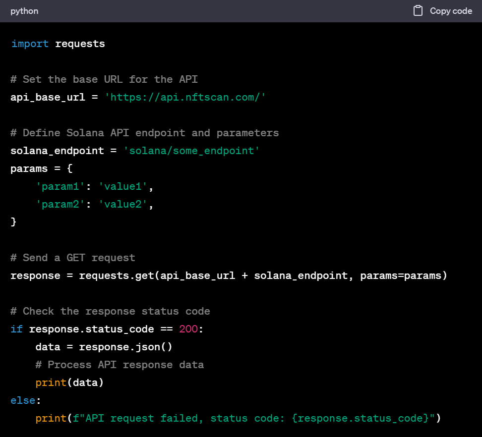 怎样使用 NFTScan Solana API 快速创建 NFT 应用程序？