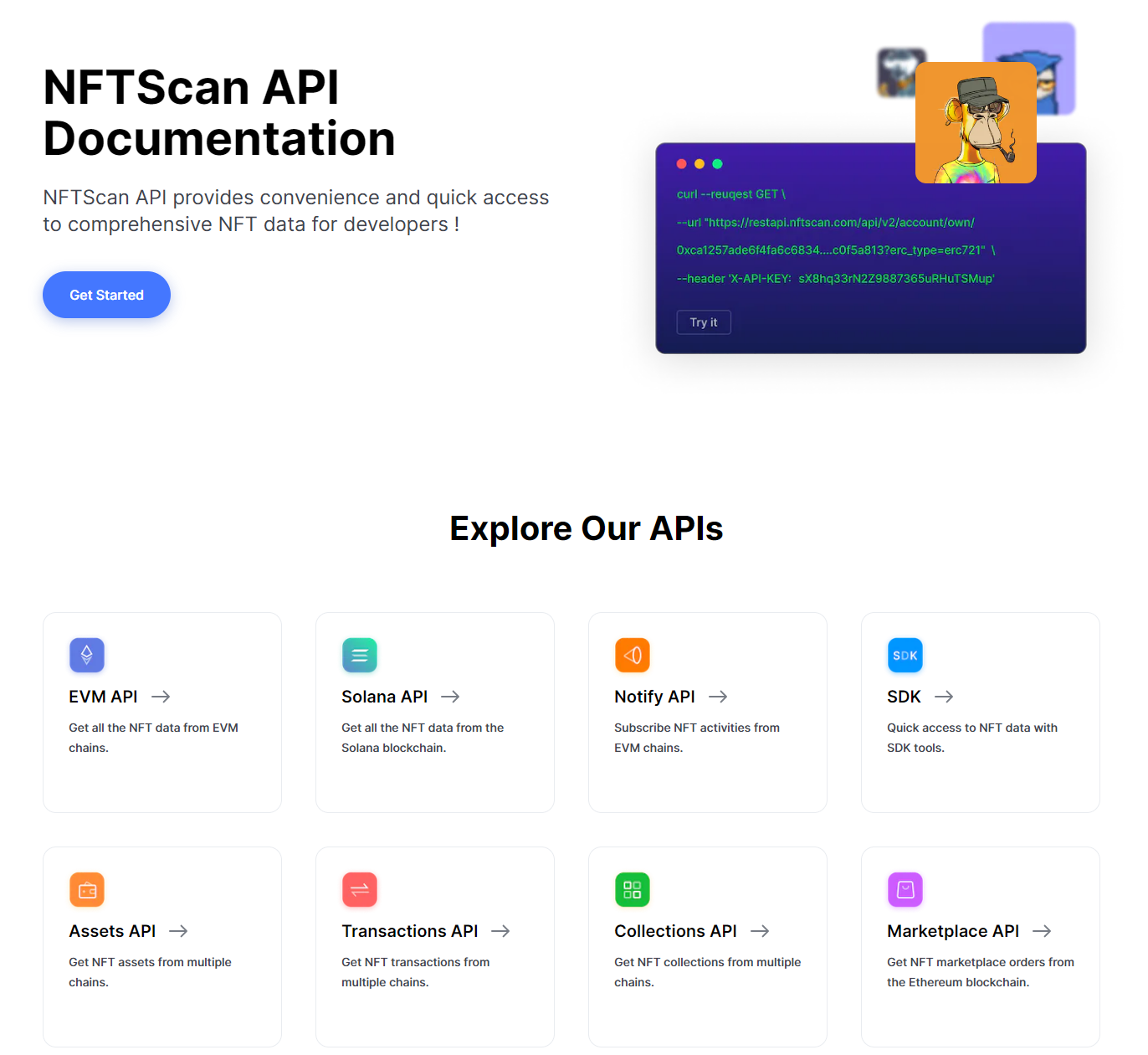 指南：如何利用 NFTScan NFT API 檢索 NFT 資產