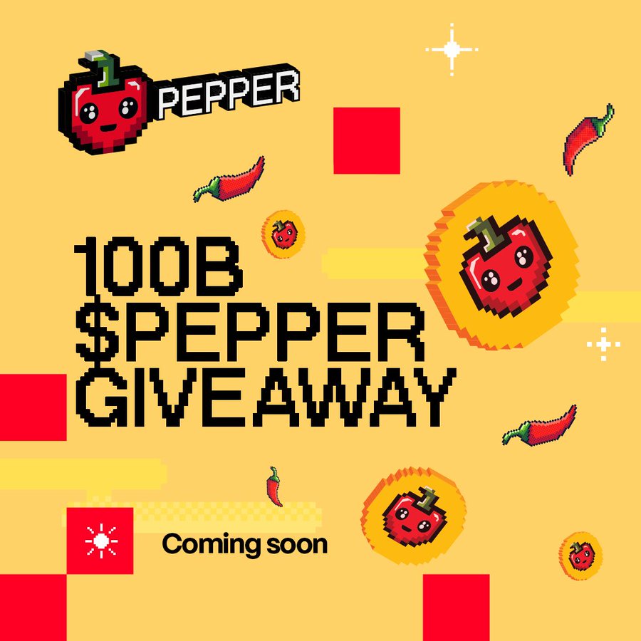 下一个即将登陆币安的模因币 Pepper，你还不来领取免费空投吗？