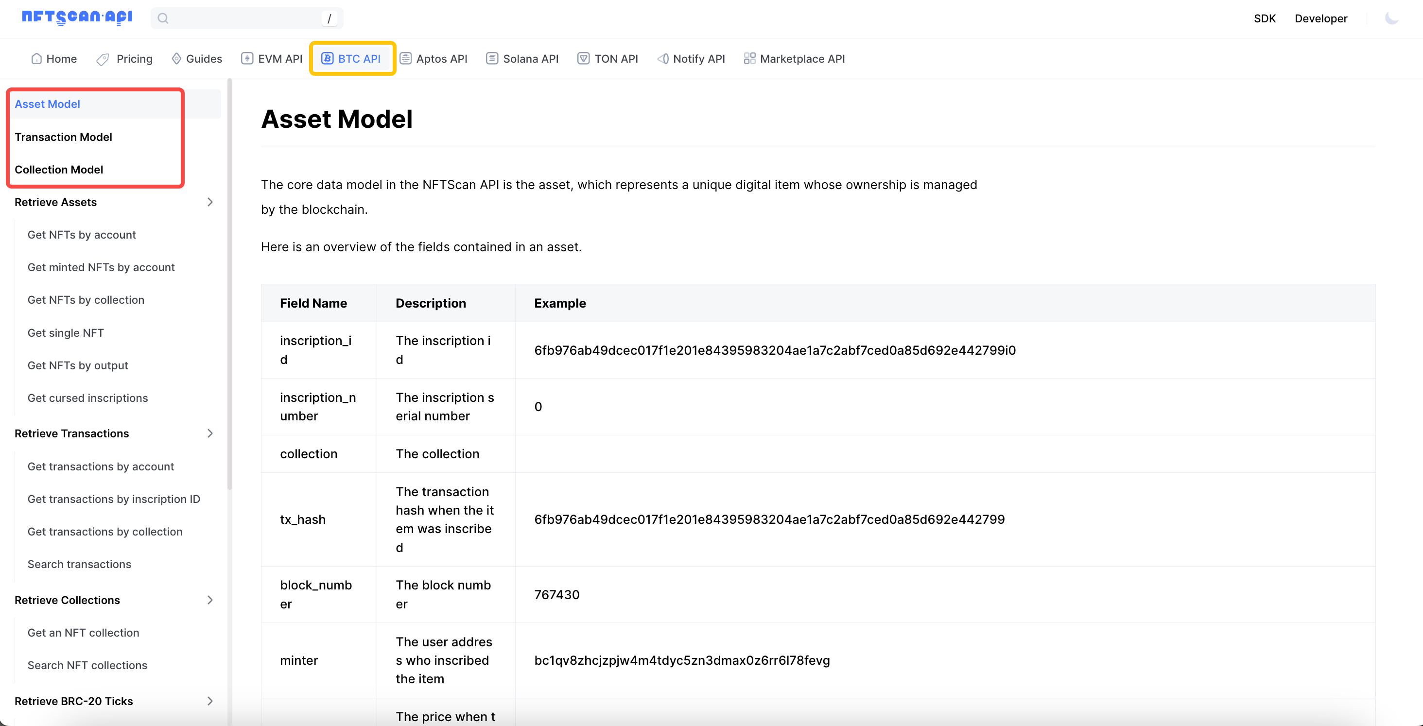 如何利用 NFTScan NFT API 在 Bitcoin 网络上开发 Web3 应用