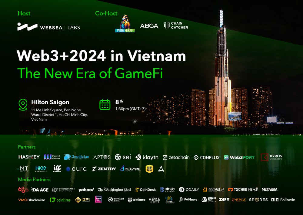 “Web3+2024 in Vietnam: the New Era of GameFi”峰会圆满落幕