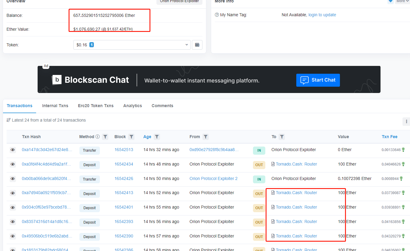 OrionProtocol 重入攻击分析附PoC