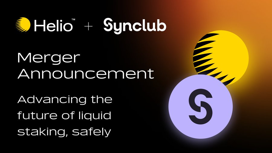 Helio Protocol 与 Synclub 合并，引领 LSTFI Summer 新热点
