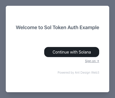 Web3 新手系列：探索使用 Solana Token 登录