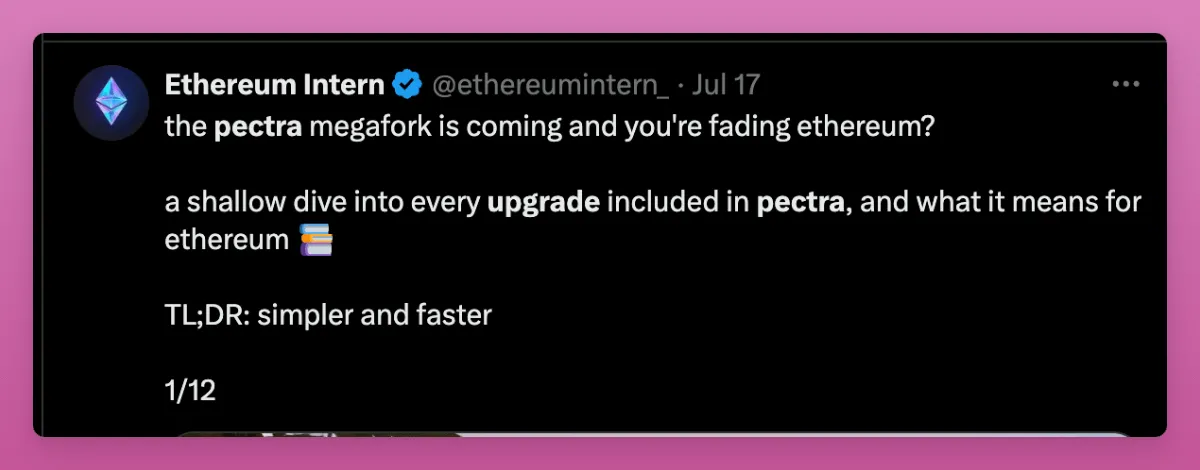 Pectra アップグレードとは何ですか?イーサリアムの最新の技術的進歩を1つの記事で理解する