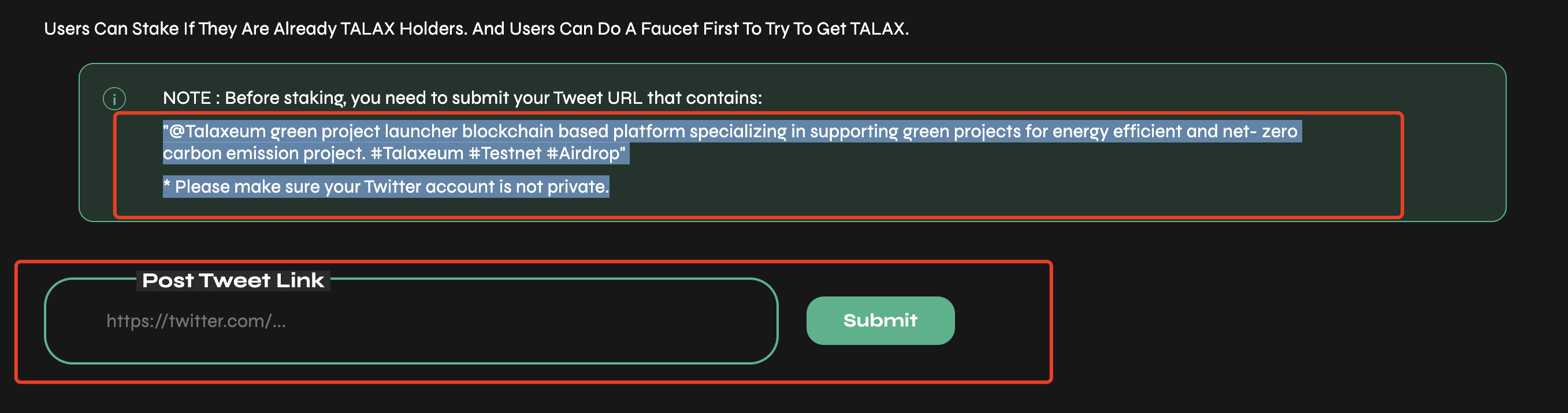 明牌空投的零撸项目Talaxeum测试网参与教程