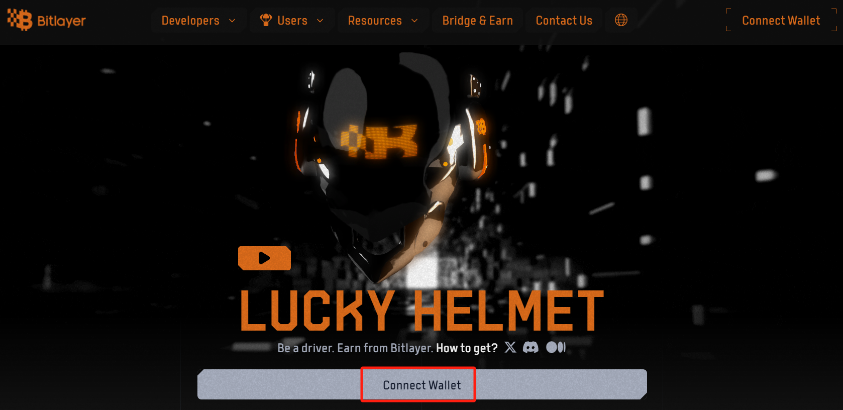 Bitlayer Lucky Helmet NFT铸造教程