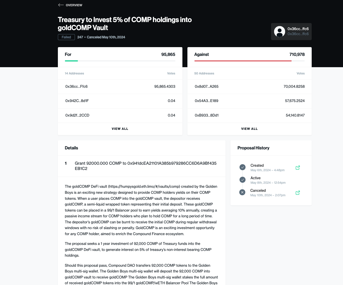 深入解析Compound治理攻擊背後細節及其目的－巨鯨再奪舍老牌DeFi