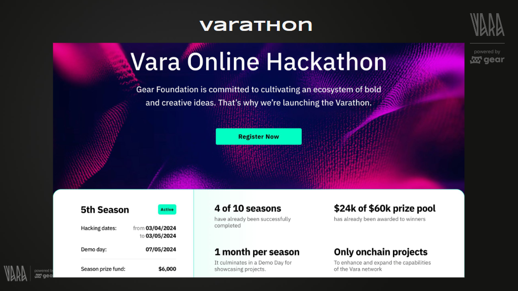 Vara Network 训练营 | 新手开发者友好，带你领先开发下一代Web3应用