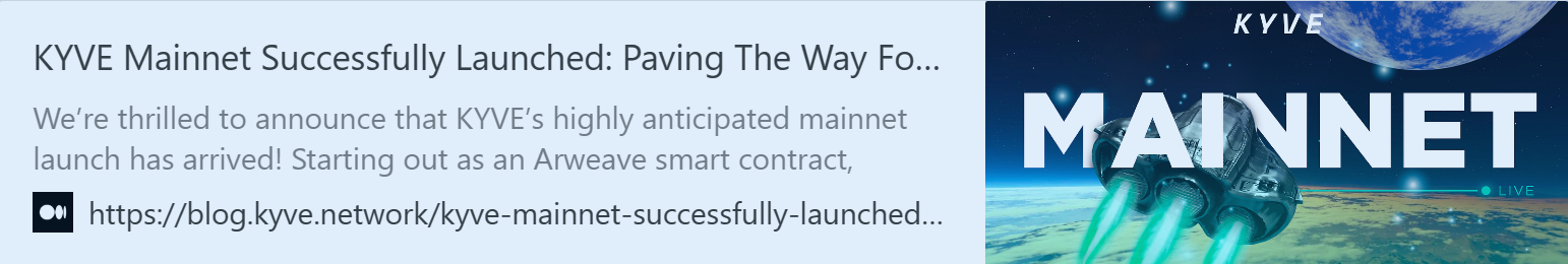 面对面访谈 Arweave 生态项目第二期——KYVE