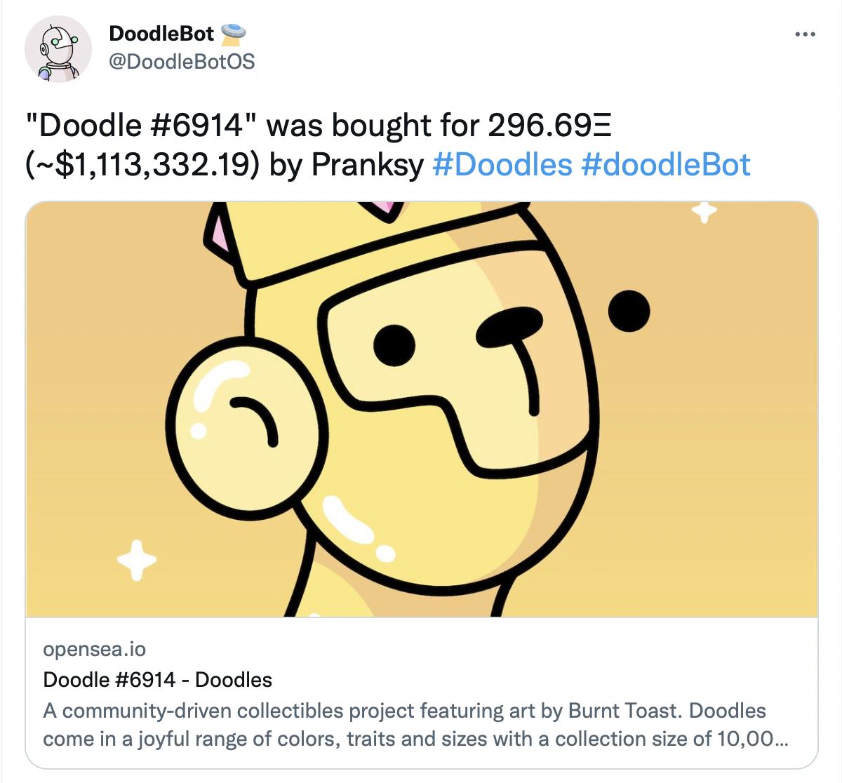 什么是 Doodles NFT ?