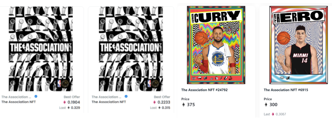 NFT+體育的四種路徑：從NBA的The Association NFT到圍繞庫裡的Basketball Headz