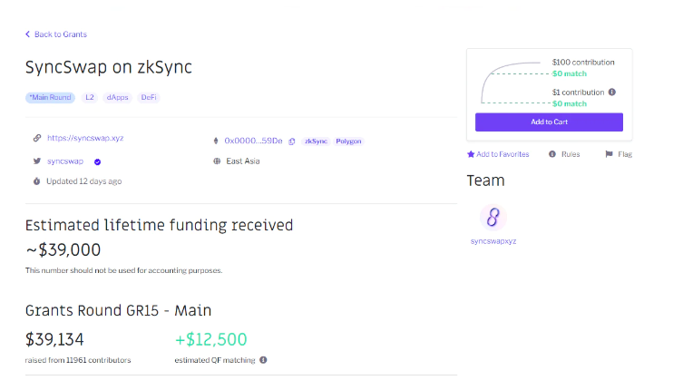 SyncSwap，打造zkSync生态最大的DEX