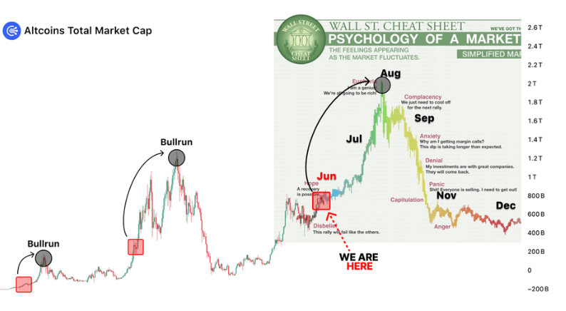 The altcoin bull run has not started yet? Let me explain why