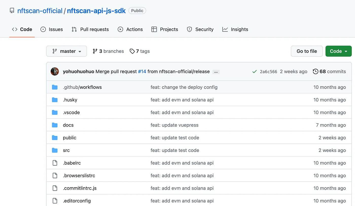 如何使用 NFTScan SDK 工具构建 NFT Explorer Dapp