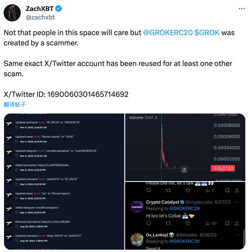 马斯克泄露财富机密!AI模型Grok同名代币暴涨6万倍!团队“前科”内幕曝光
