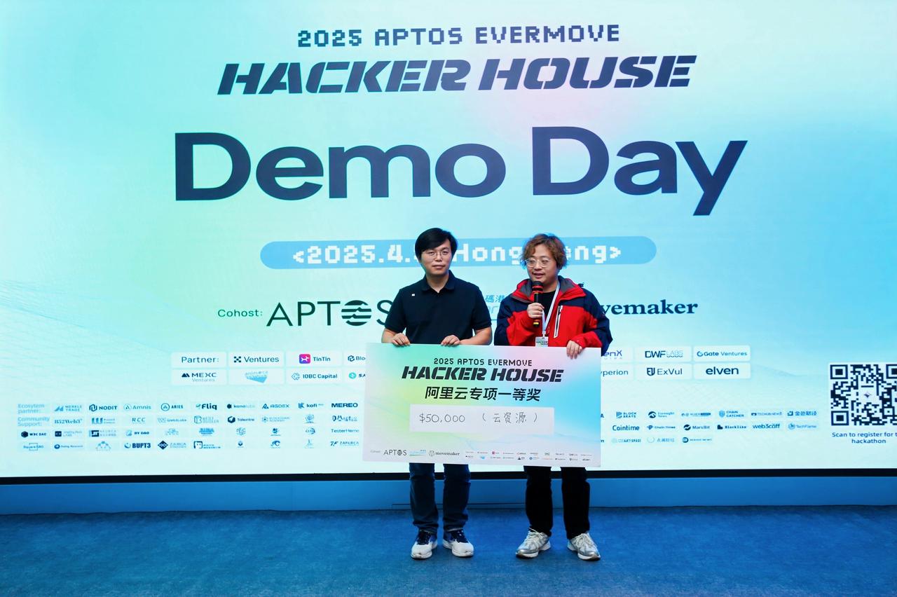 获奖名单公布｜Aptos Evermove HackerHouse Hong Kong 2025 圆满落幕！