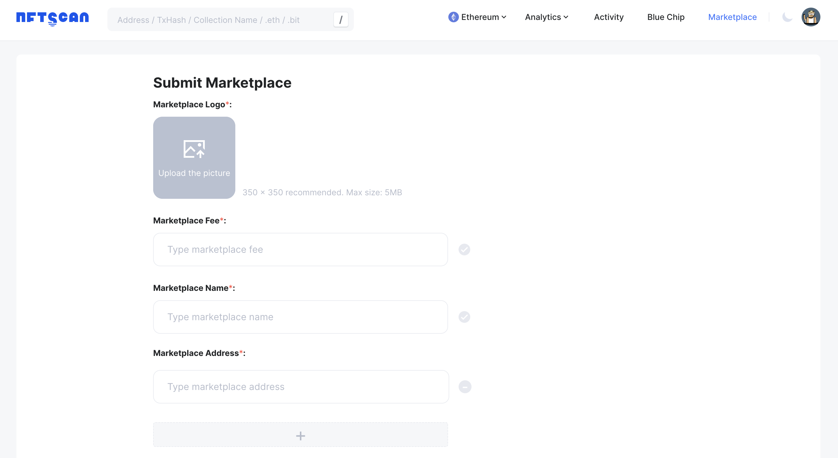 New Features | NFTScan 推出 BlueChip、Watch List、Activity Overv