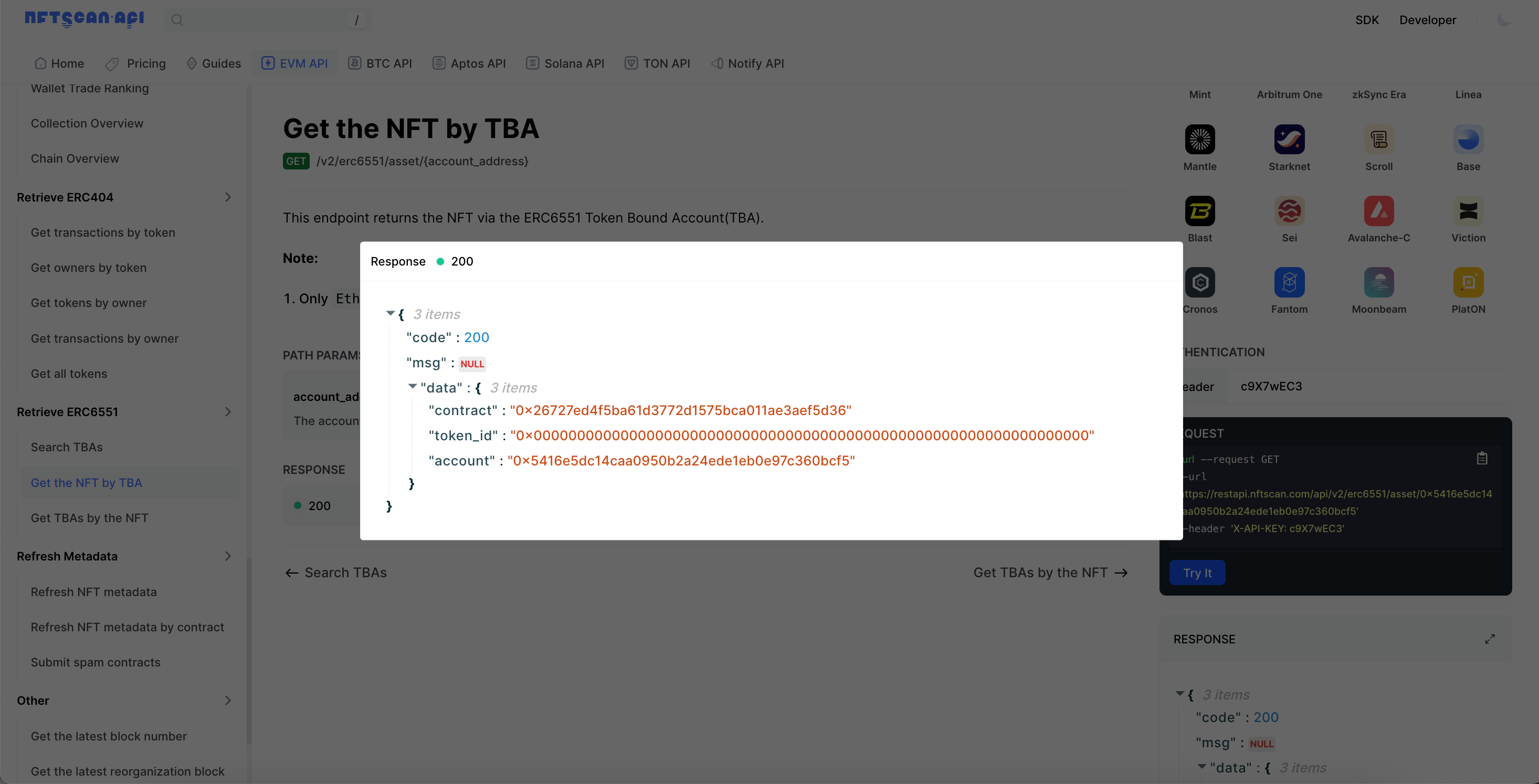 NFTScan 正式上线 ERC-6551 NFT API 数据服务！