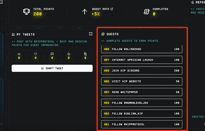 加密狗整编空投第291篇：KIP Protocol 社区空投（0撸，宝妈造富门道）