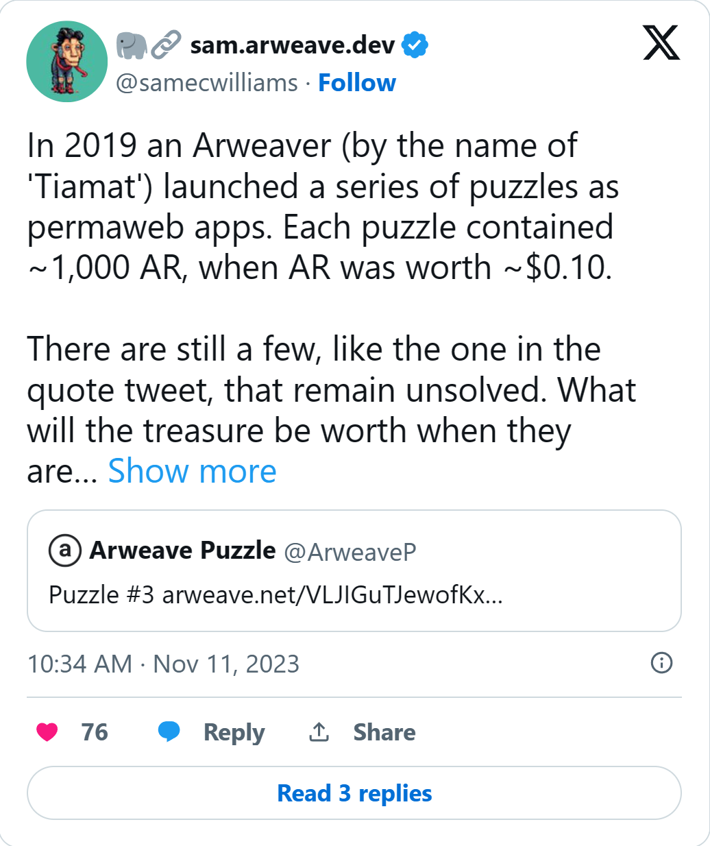 Arweave 谜题: 上千未认领 AR 代币等你来拿! 你能解开它们么?