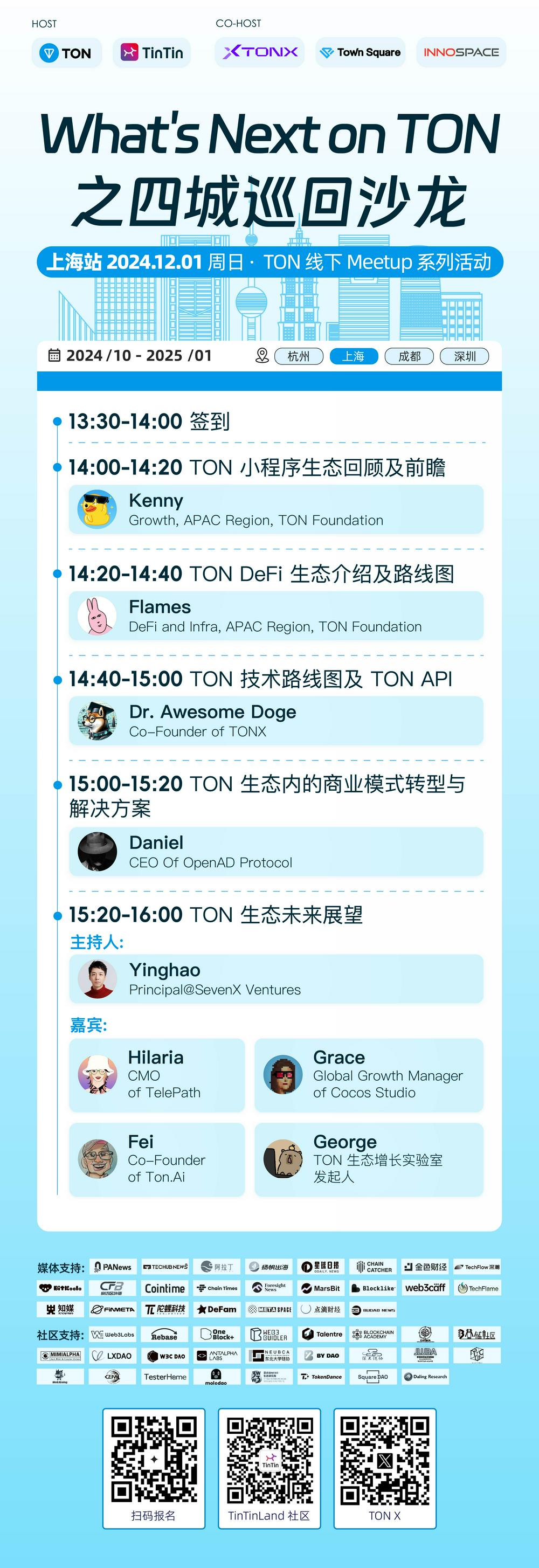 Capture new opportunities in TON ecological technology routes, TON ecological activities in Shanghai are waiting for you