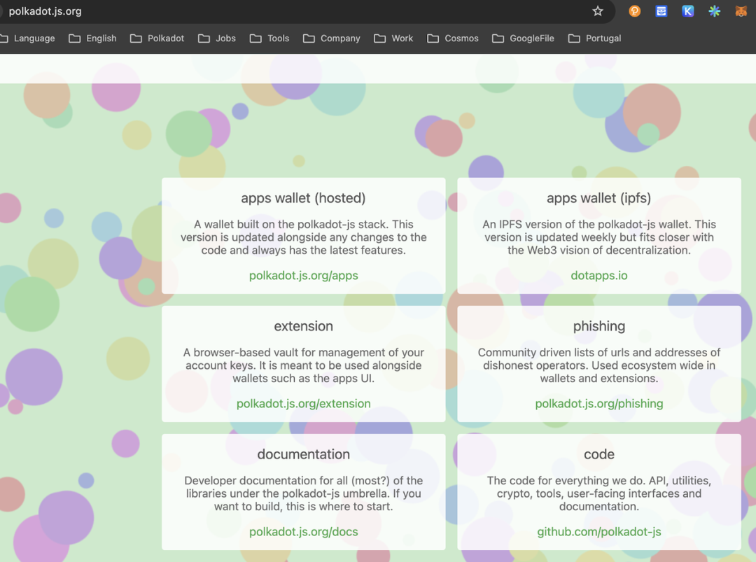 揭秘 Polkadot JS Wallet 使用路径指南