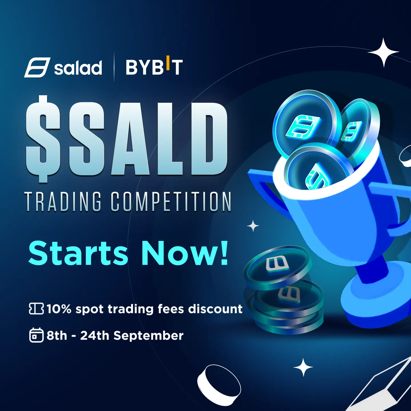 Bybit $SALD交易大赛：20万$SALD及更多奖品等你来拿！