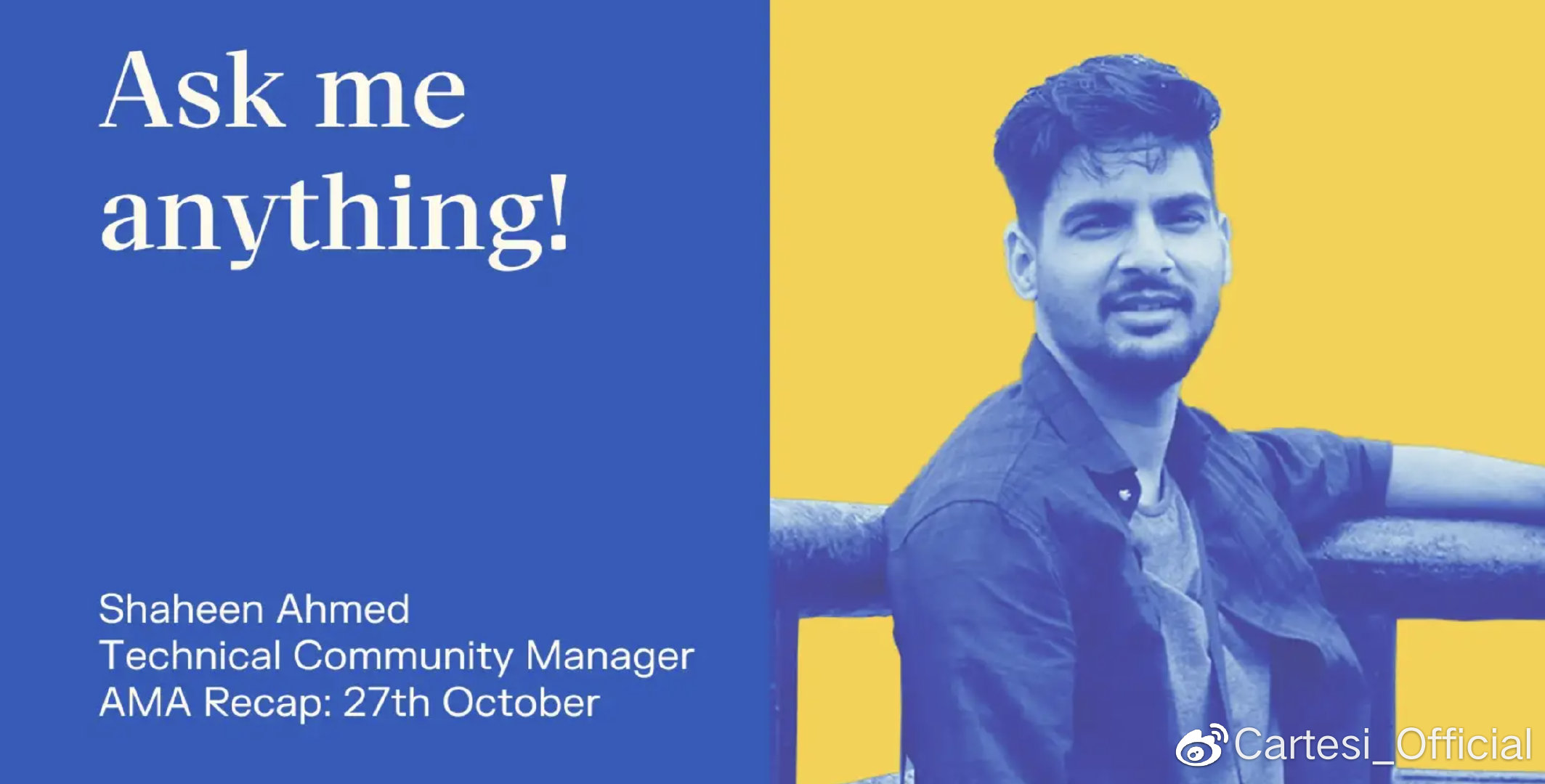 与Cartesi 技术社区经理Shaheen 的 AMA 回顾