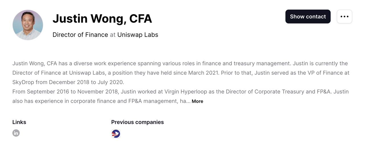 Uniswap项目调研分析报告