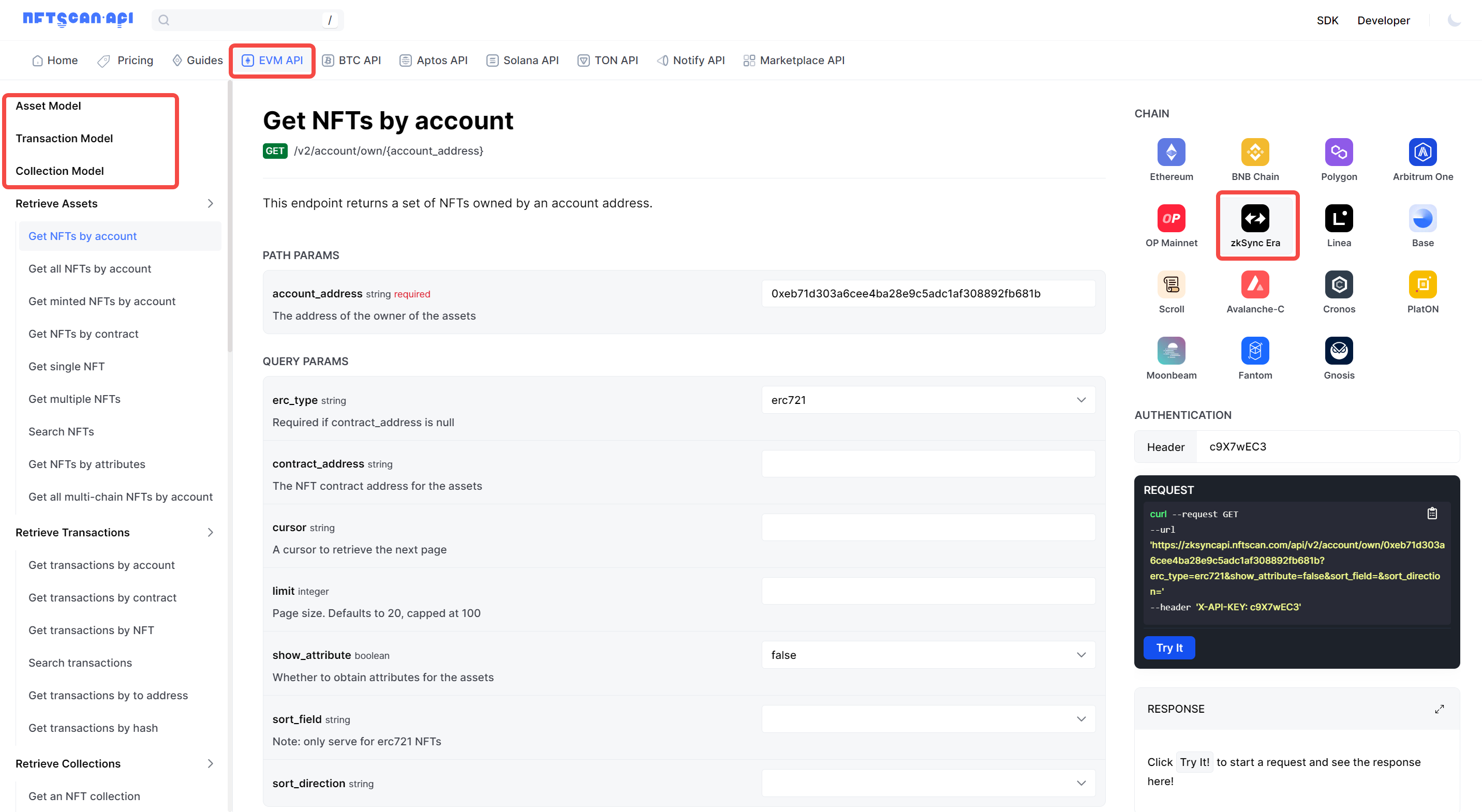 如何使用 NFTScan NFT API 在 zkSync 网络上开发 Web3 应用