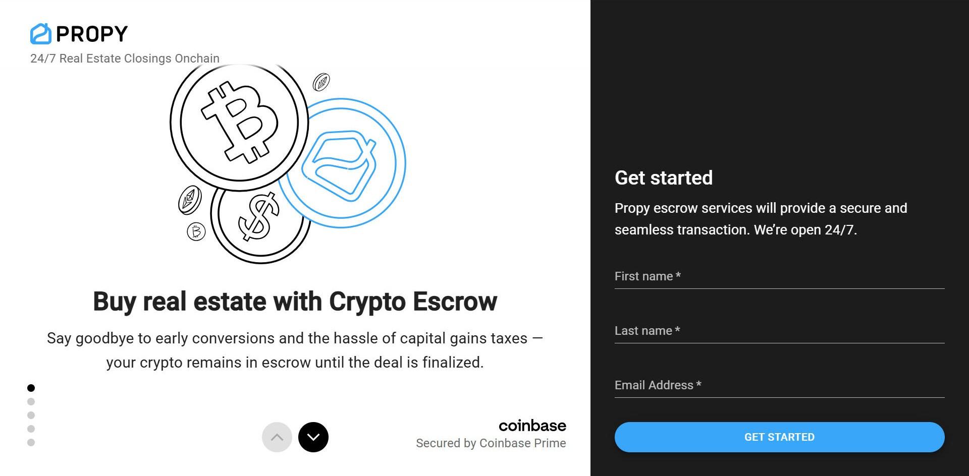 买房像买币一样丝滑？链上房屋平台Propy推出Coinbase托管服务和高额奖励计划
