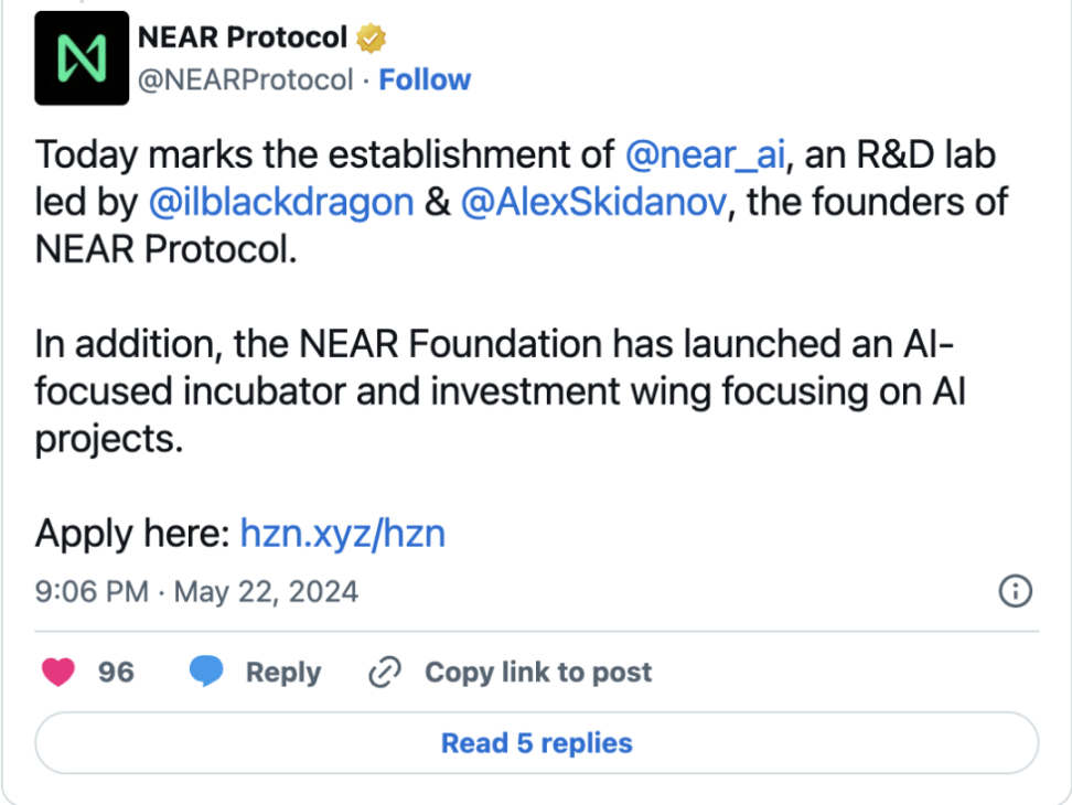 NEAR AI: Building the most powerful open source AI platform for users