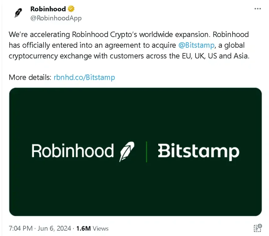 入圈新人，選擇大品牌Coinbase還是散戶樂園Robinhood？