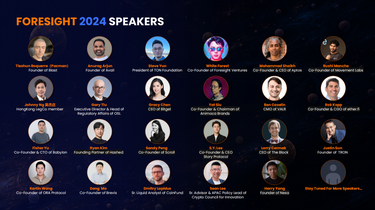 FORESIGHT 2024 香港峰会：融中西 Web3 思想，创区块链文化之盛事