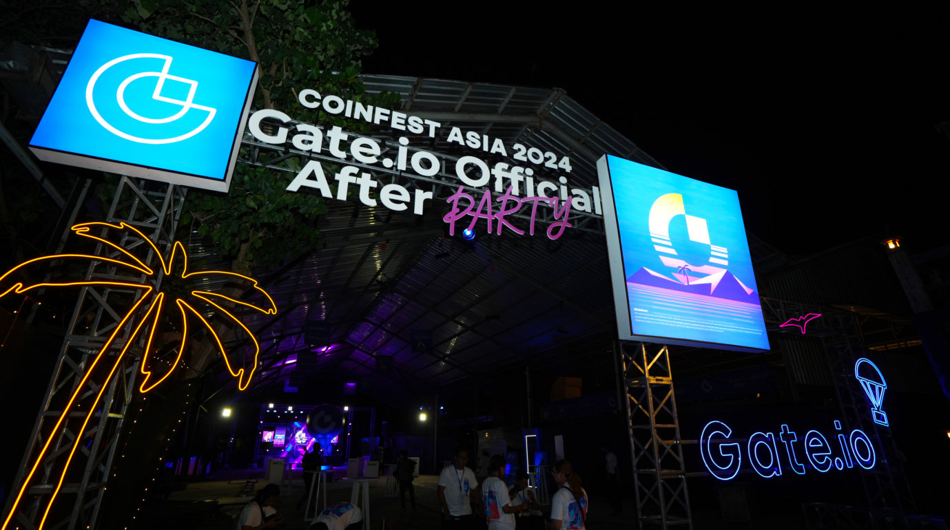Gate.io亮相Coinfest Asia:赋能APAC Web3增长,2000人派对共舞引燃热潮