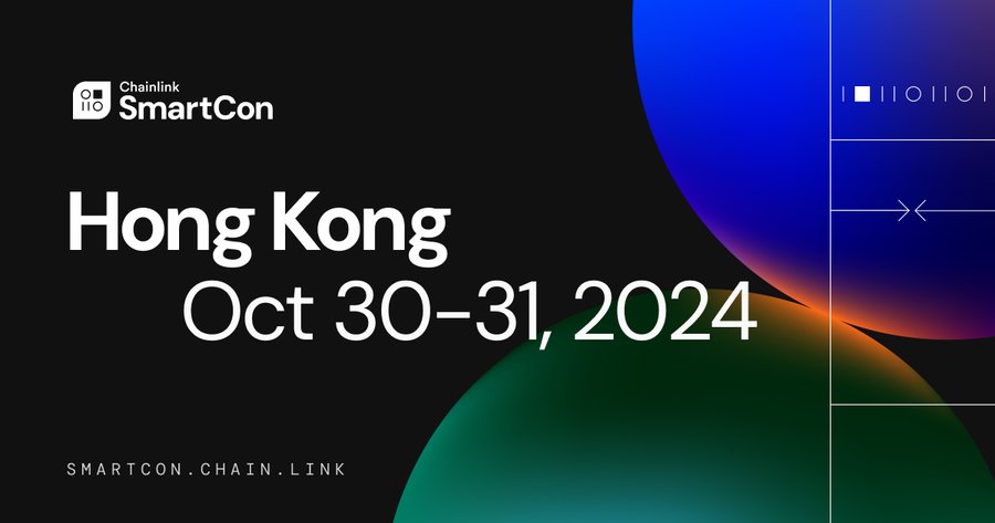 融合區塊鏈與傳統金融，Chainlink將於中國香港舉辦SmartCon 2024