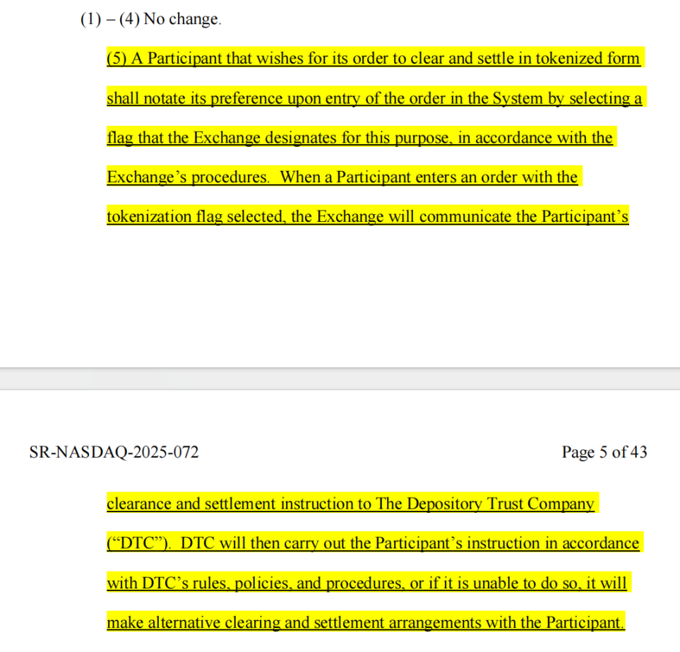 SEC不采取行动函发布，美股代币化迈出一小步