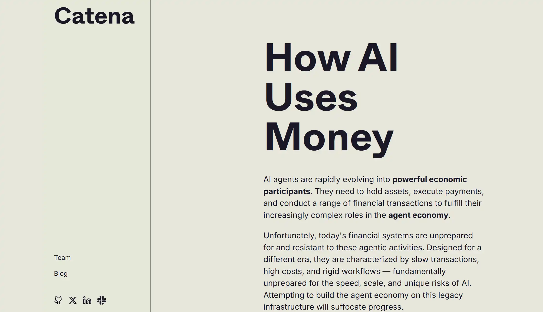 a16z leads $18 million investment in C, how does Catena Labs use AI to open a bank?