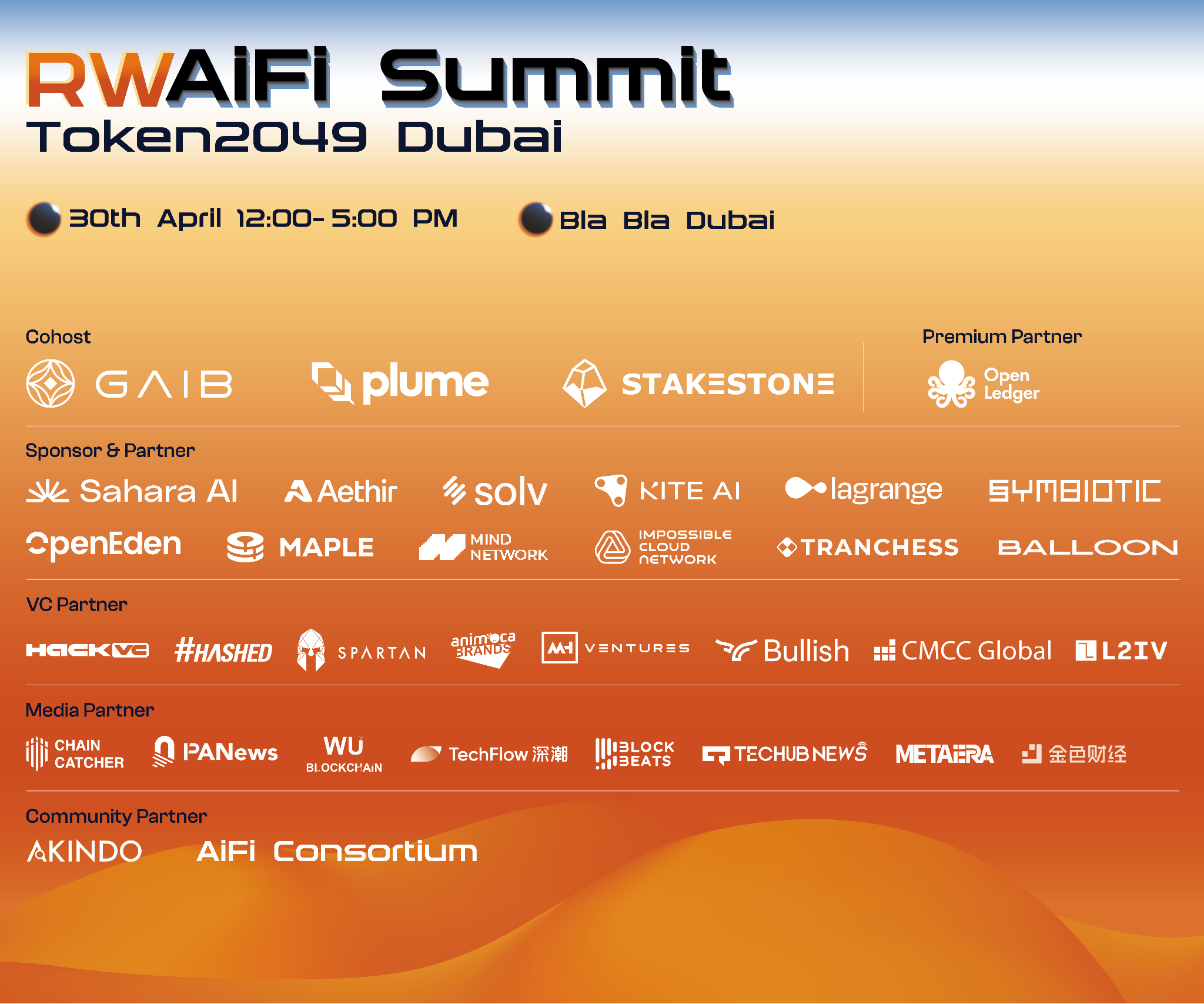 RWAiFi Summit 2025 Dubai가 AI, RWA 및 DeFi의 교차점과 주요 내용을 검토하며 성공적으로 마무리되었습니다.
