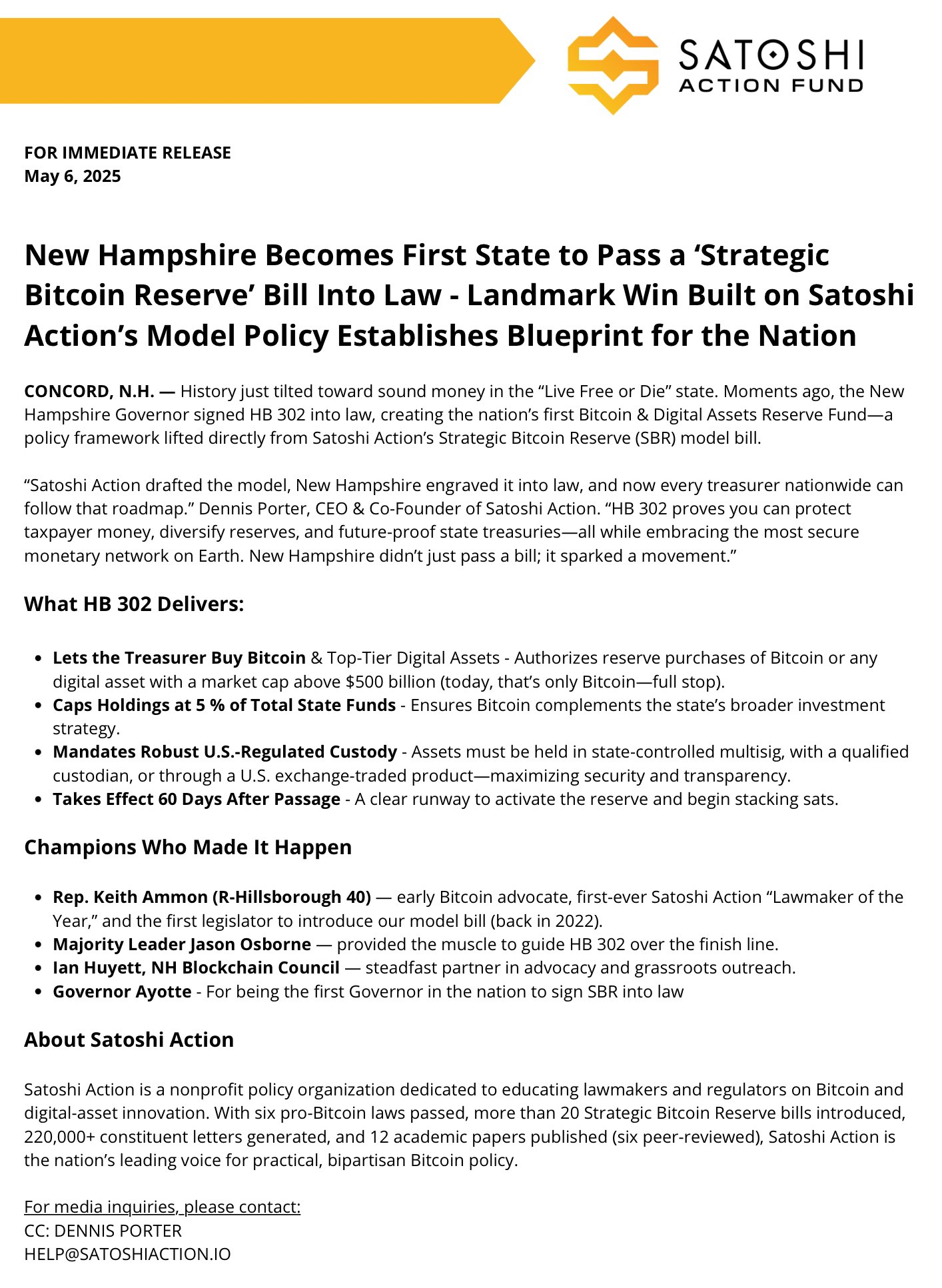 Witness history: The first crypto reserve state in the United States makes a stunning debut, is the regular army buying coming?